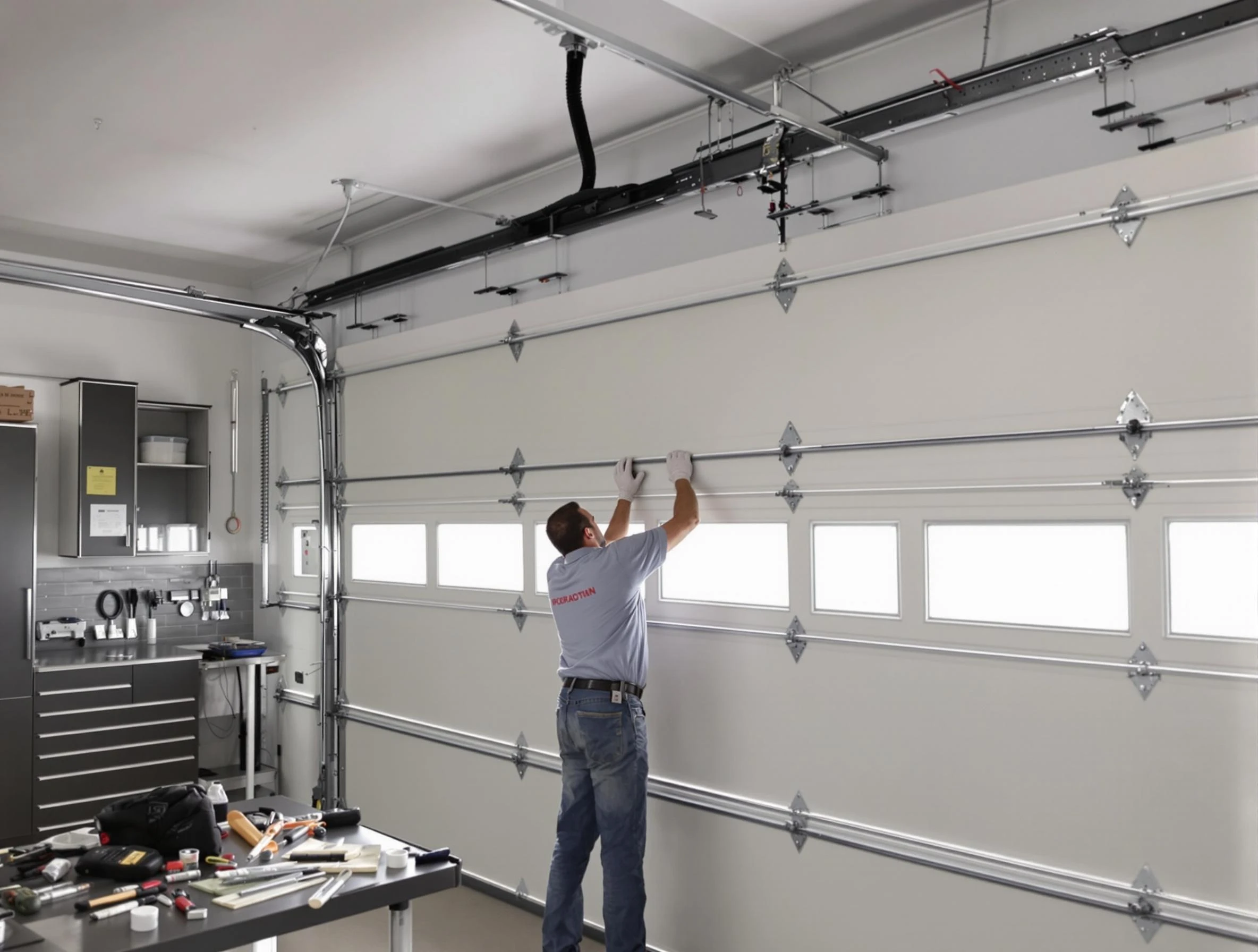 Garage Door Track Repair in Bountiful