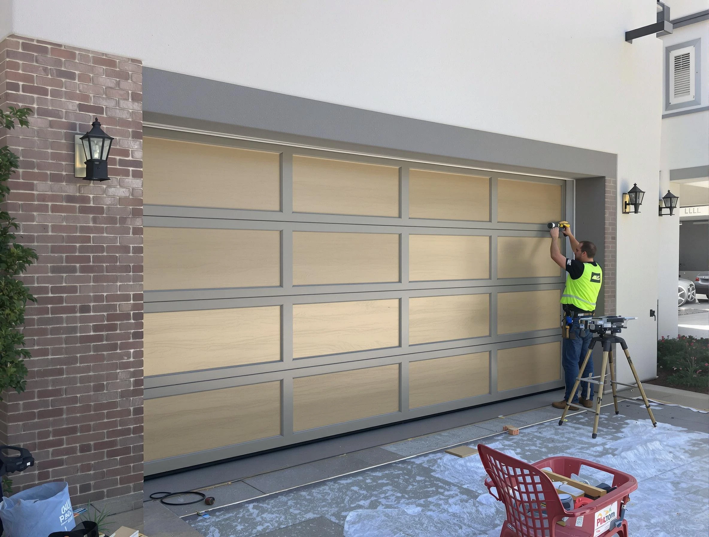 Garage door replacement service by Bountiful Garage Door Repair in Bountiful
