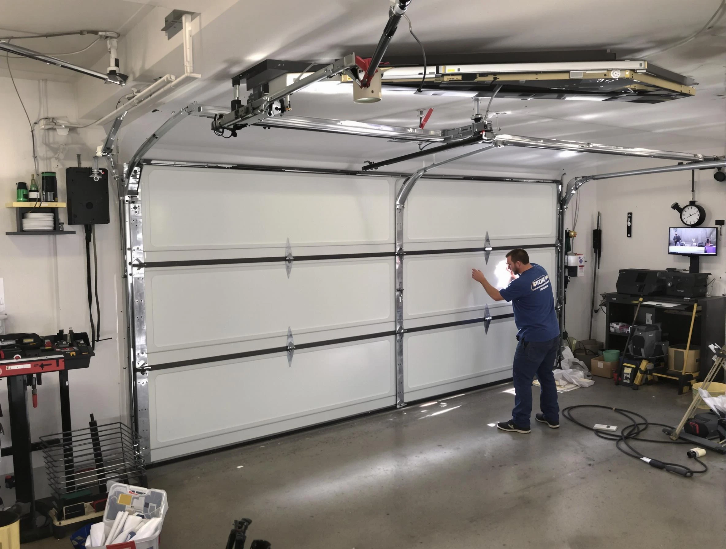 Professional garage door repair service by Bountiful Garage Door Repair in Bountiful