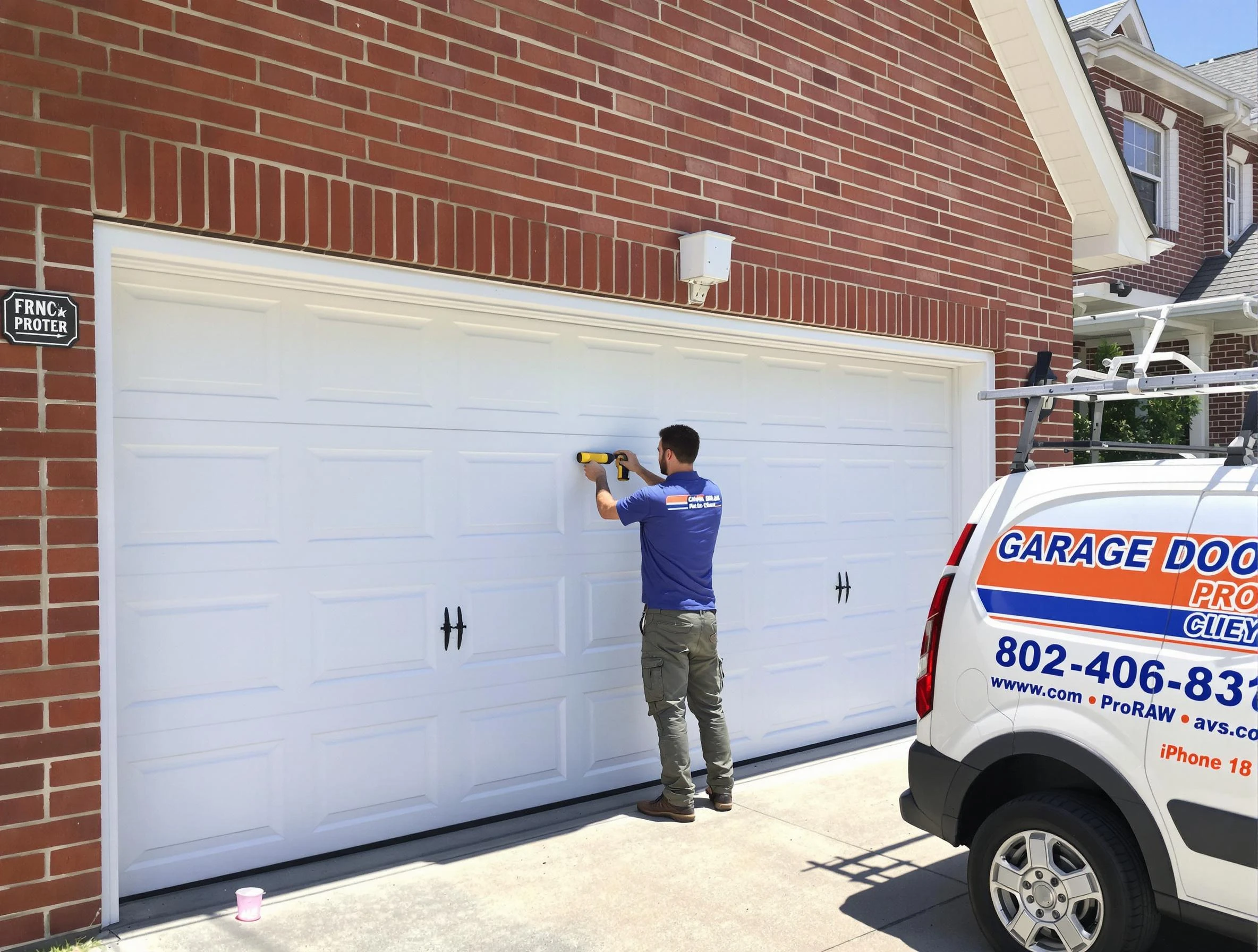 Local garage door repair service by Bountiful Garage Door Repair in Bountiful