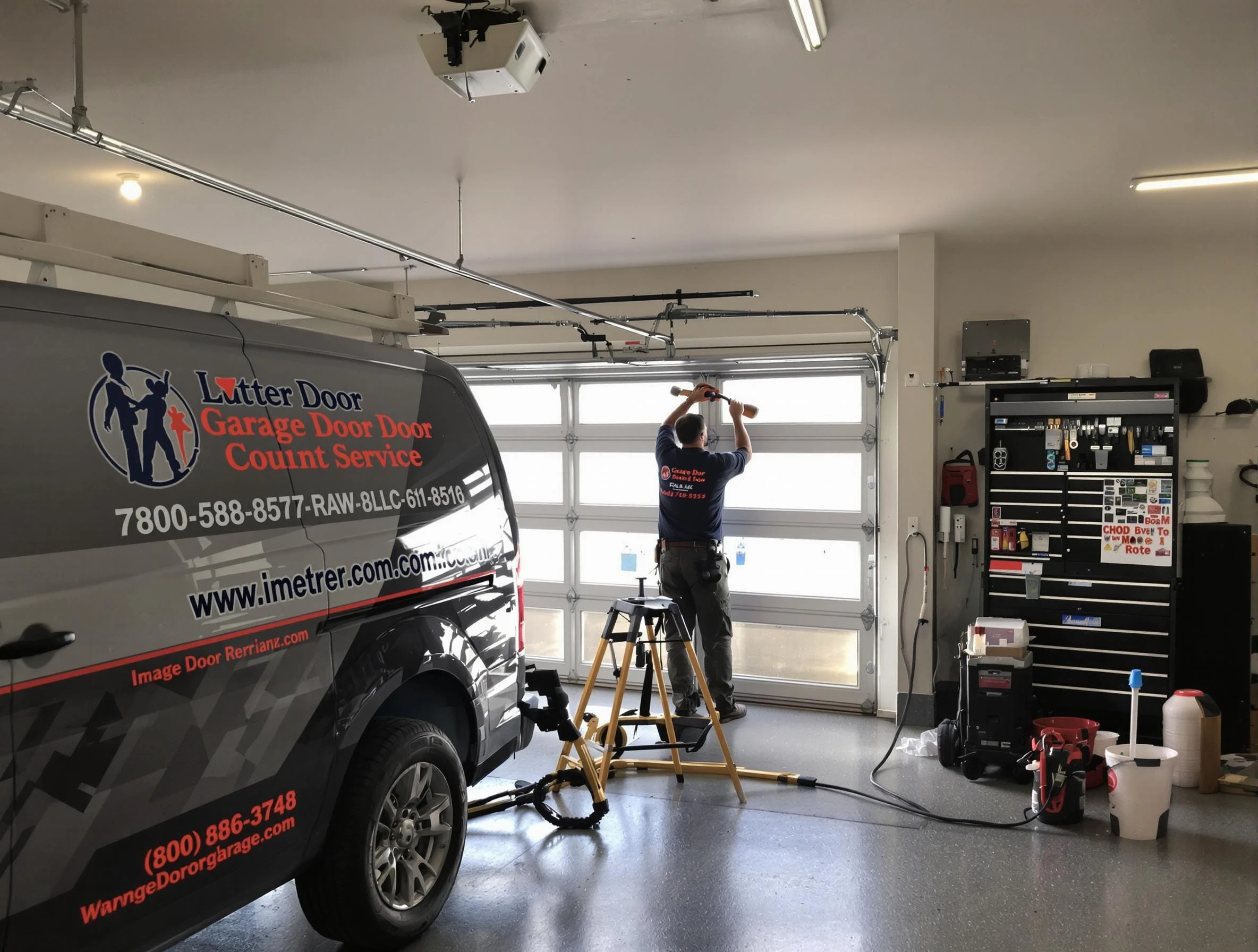 Bountiful Garage Door Repair rapid response team performing same-day repair in Bountiful